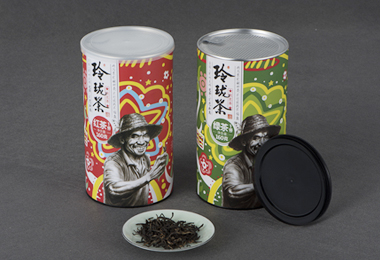 茶叶纸罐